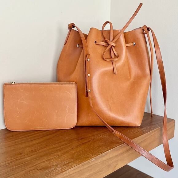 Mansur Gavriel Handbags - Mansur Gavriel Brown Crossbody Bag with Timeless Design